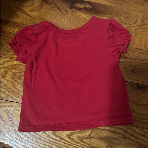 Disney Red Short Sleeve Tees with Graphic Designs - Picture 3 of 4